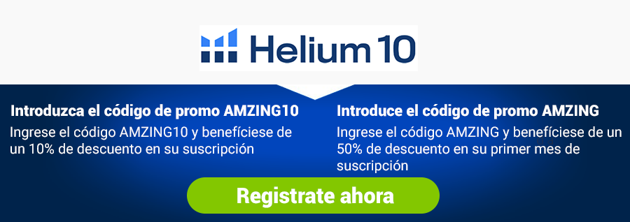 Helium 10 CerebrocODIGO DE PROMO